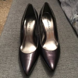 Purple Rampage Pointy Pumps 9.5